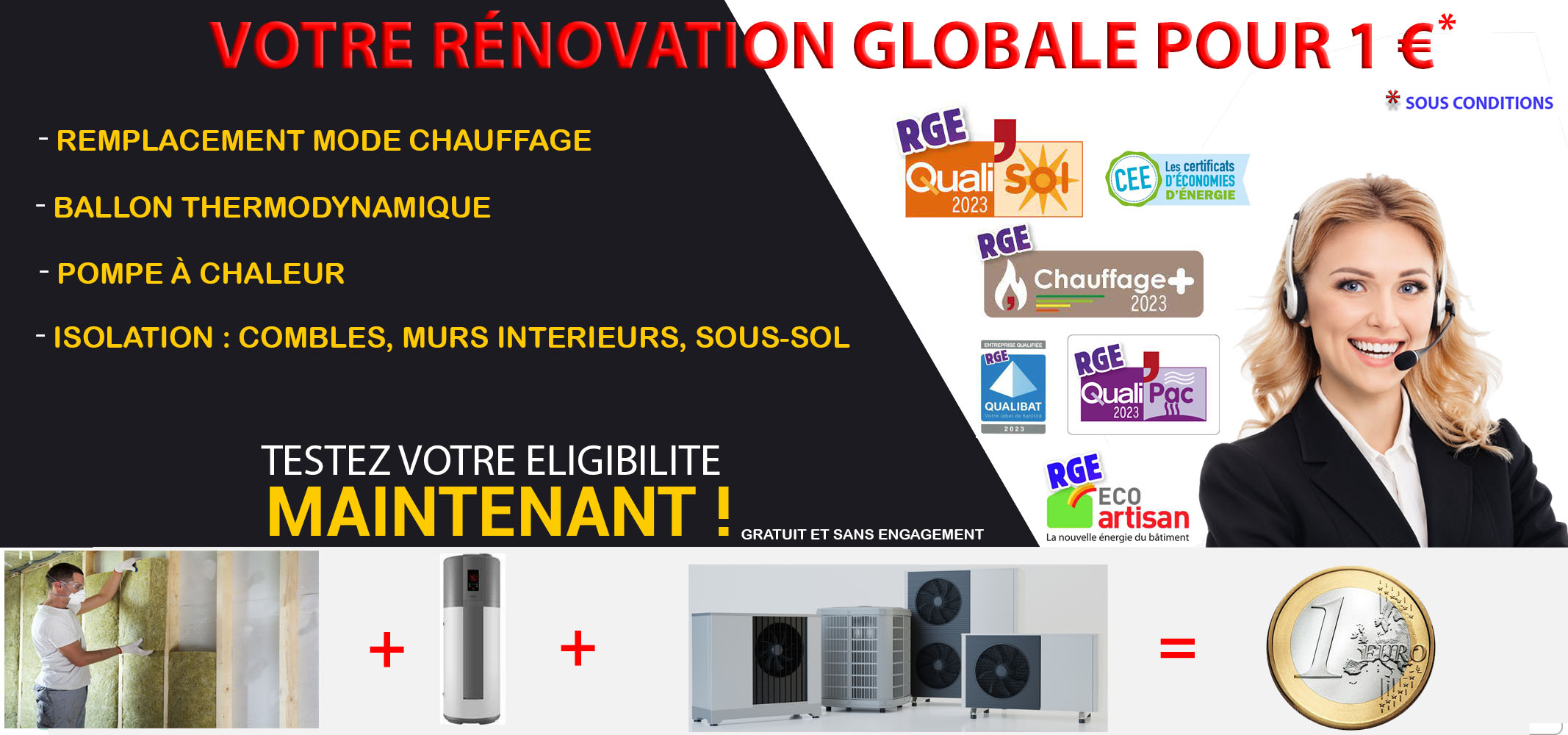 Isolation des combles Chatillon Coligny 45230